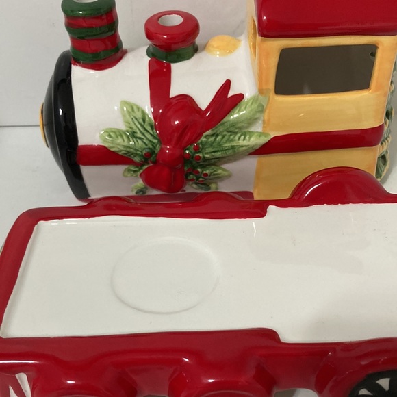 Pfaltzgraff 2000 Christmas Train Luminary Candle Holder NWOB! - Picture 4 of 13